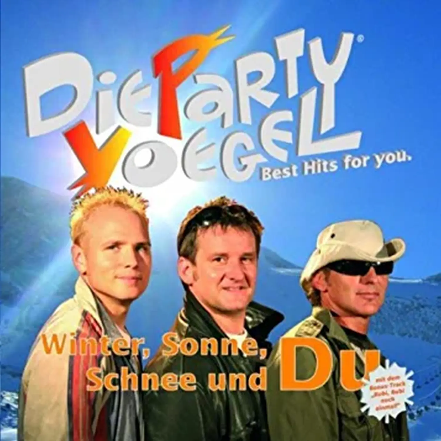 CD-Cover Die PARTYVÖGEL GbR